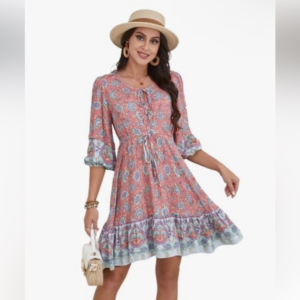 Bohemian Dress - Picture 4 of 6